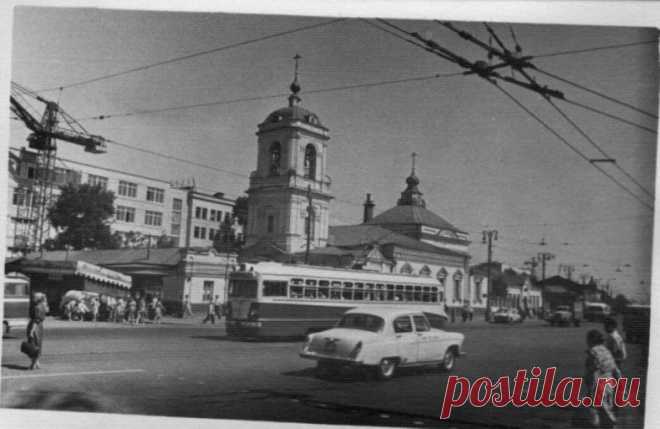 Храм Спаса Преображения на Преображенке
1963 год.