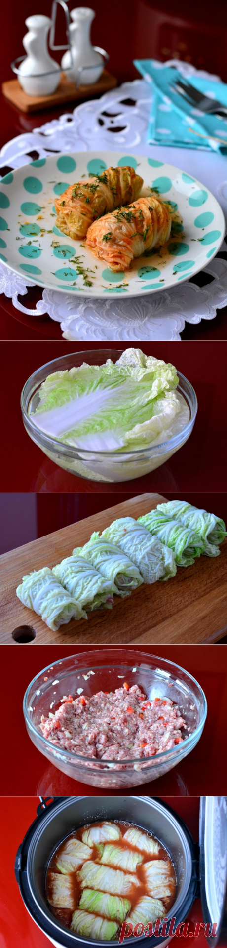 Голубцы без риса в пекинской капусте - Простые рецепты Овкусе.ру