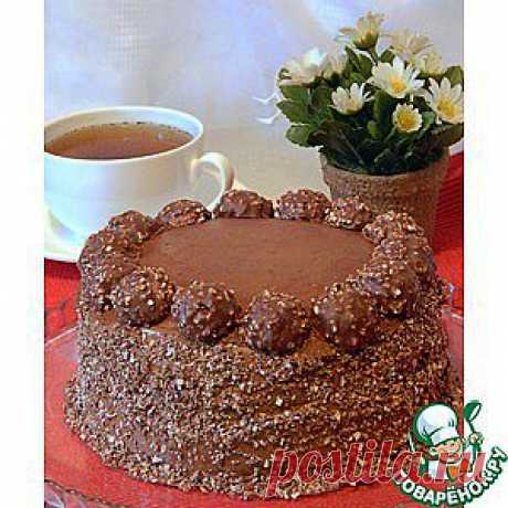 Шоколаднее не бывает - торт &quot;Ferrero rocher&quot;.