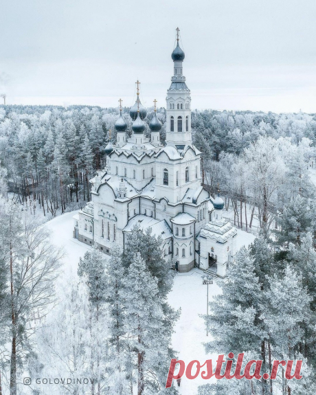 Русская зима в Зеленогорске под Петербургом.
📷 golovdinov
