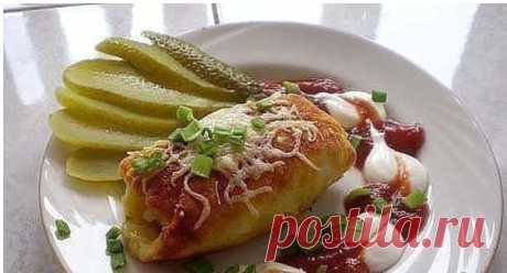 Необычные, но очень вкусные картофельные рулетики с мясом Приготовьте, не пожалеете. Просто и очень вкусно!
