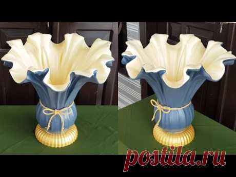 Membuat Pot yang Indah dan Unik dengan Mudah dari Semen dan Kain