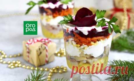 Праздничные блюда в стакане к новогоднему столу | Дачная кухня (Огород.ru)
