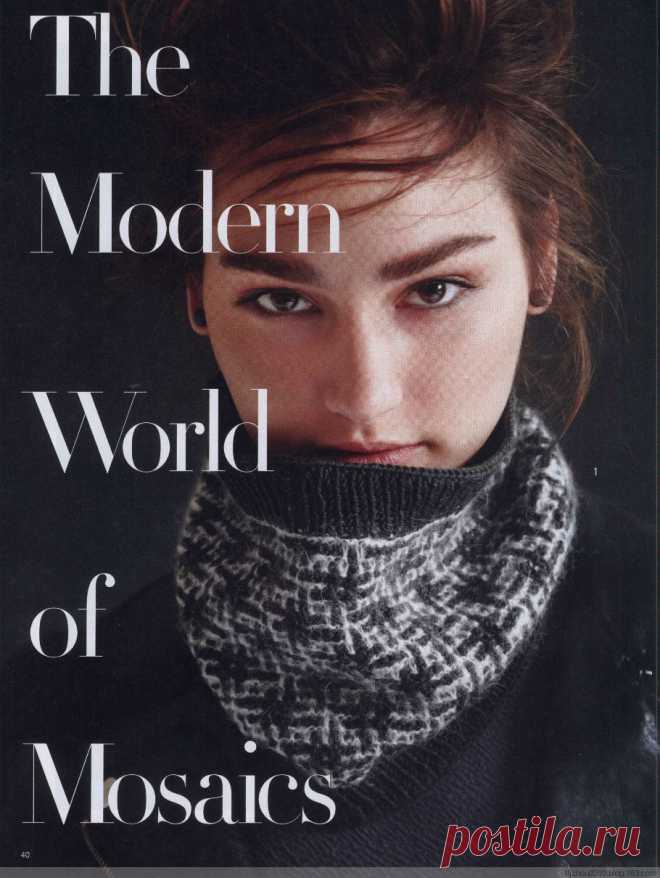 【转载】Vogue Knitting 2014-2015 冬 - 紅陽聚寶的日志 - 网易博客