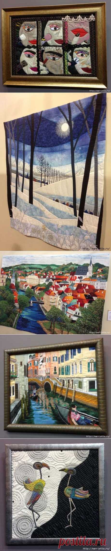 Лоскутное изобразительное искусство от японских мастериц. Часть 2