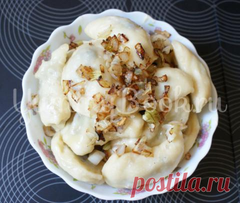 Вареники с картошкой и грибами в мультиварке на пару | 4vkusa.ru