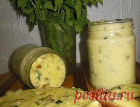 Домашний плавленый сыр с шампиньонами - нереальная вкуснятина!.