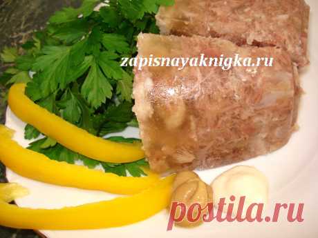Холодец в мультиварке!..