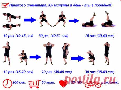 Фитнес в инфографике | ПолонСил.ру - социальная сеть здоровья