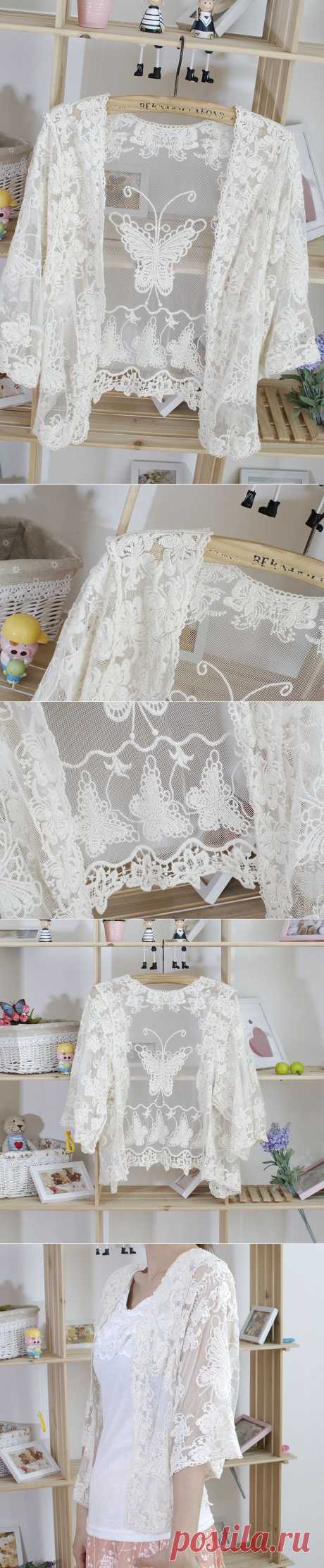cardigan heart Picture - More Detailed Picture about Small butterfly short sweet delicate lace lace cardigan smock coat Picture in Basic Jackets from The customers | Aliexpress.com | Alibaba Group