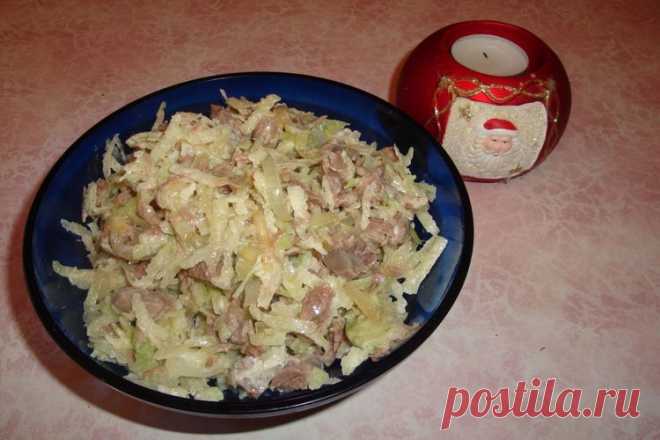 Редька в салате из 3-х компонентов - Простые рецепты Овкусе.ру