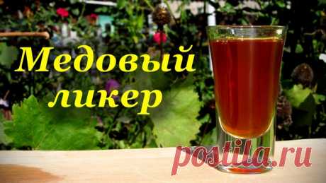 Медовый ликер - вкусный напиток при простуде