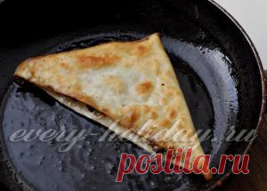 Ленивые чебуреки из лаваша