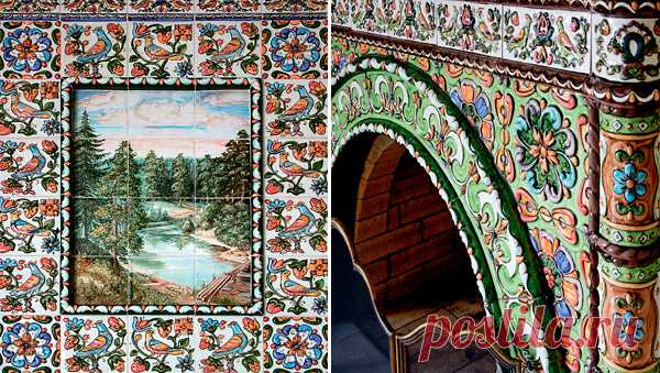 Изразцовые печи и камины | Авторские работы | Журнал «Камины и отопление»