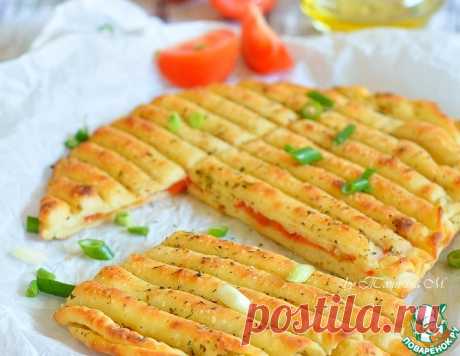 Гриль-лепешки с помидорами и чесноком – кулинарный рецепт