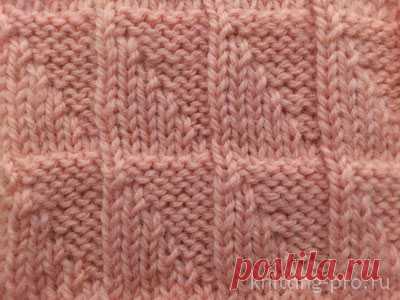 Узор "Треугольники" - knitting-pro.ru - От азов к мастерству