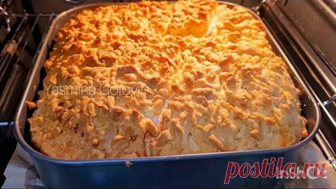 БОЖЕ КАК ВКУСНО! Привезла Рецепт из Италии! Пирог за 15 минут + Выпечка