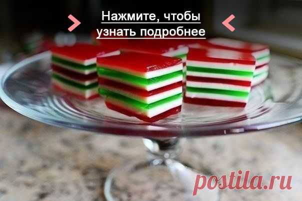 Как приготовить рецепт приготовления многослойного желе - рецепт, ингридиенты и фотографии