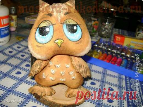 Мастер-класс по шитью игрушек: Ароматный совенок