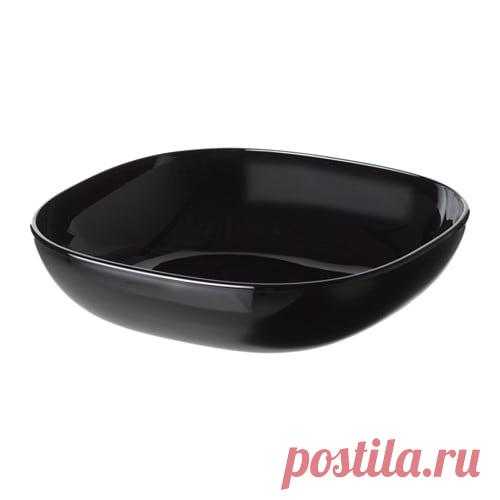 БАККИГ Тарелка глубокая - IKEA IKEA - БАККИГ, Тарелка глубокая, Изготовлено из прочного закаленного стекла.