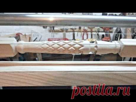 Витые балясины (каннелюр). Часть 4. The milling machine for wood. Part 4.