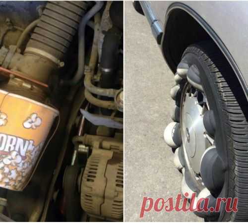 16 курьезных ситуаций, с которыми люди обратились в автосервис