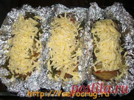 Картошка запеченная в фольге в духовке