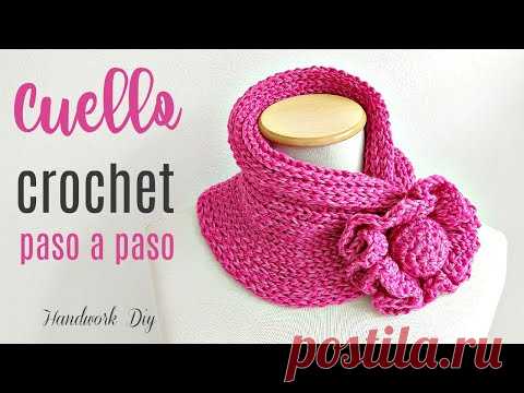 Cómo tejer cuello a crochet fácil | Handwork Diy