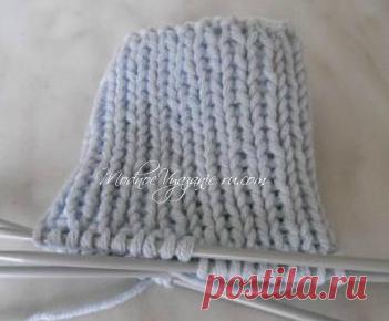 Пинетки с косой вязанные спицами - Modnoe Vyazanie ru.com