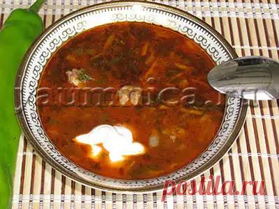 Рецепт супа харчо с говядиной