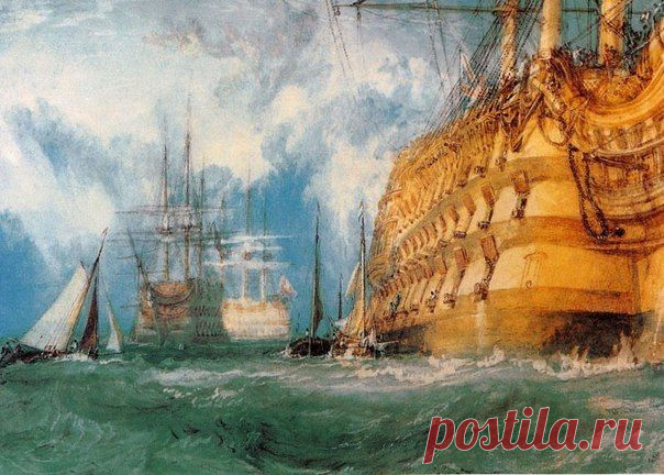 Уильям Тёрнер, 1818г....
Не правда ли попахивает пиратами?