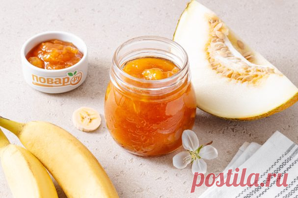 Варенье из дыни с бананами - пошаговый рецепт с фото на Повар.ру