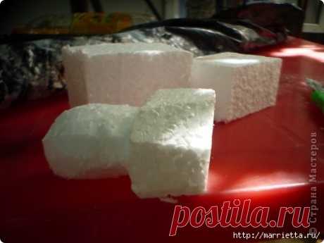 Как сделать грибочки из пенопласта и монтажной пены - Сам себе мастер - медиаплатформа МирТесен