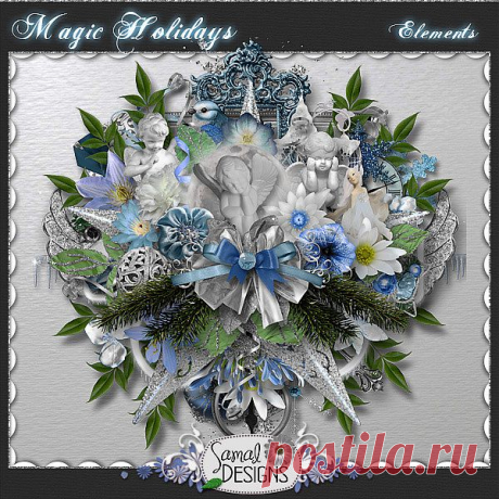 Скрап-набор Magic Holidays.