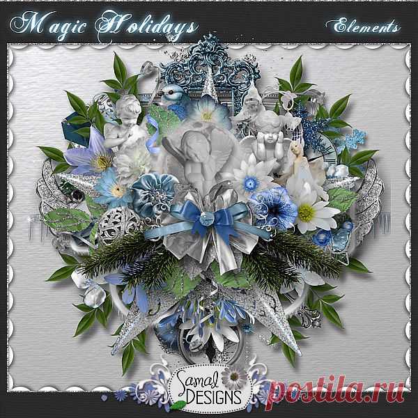 Скрап-набор Magic Holidays.