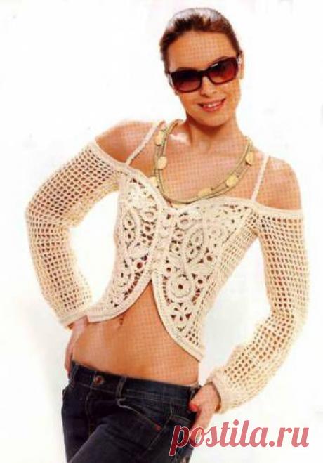 СХЕМА ВЯЗАНИЯ КОФТОЧЕК - Схемы вязания - Крючок и спицы