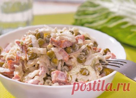 Невероятно вкусный и легкий салат «Днестр»-готовится очень быстро!