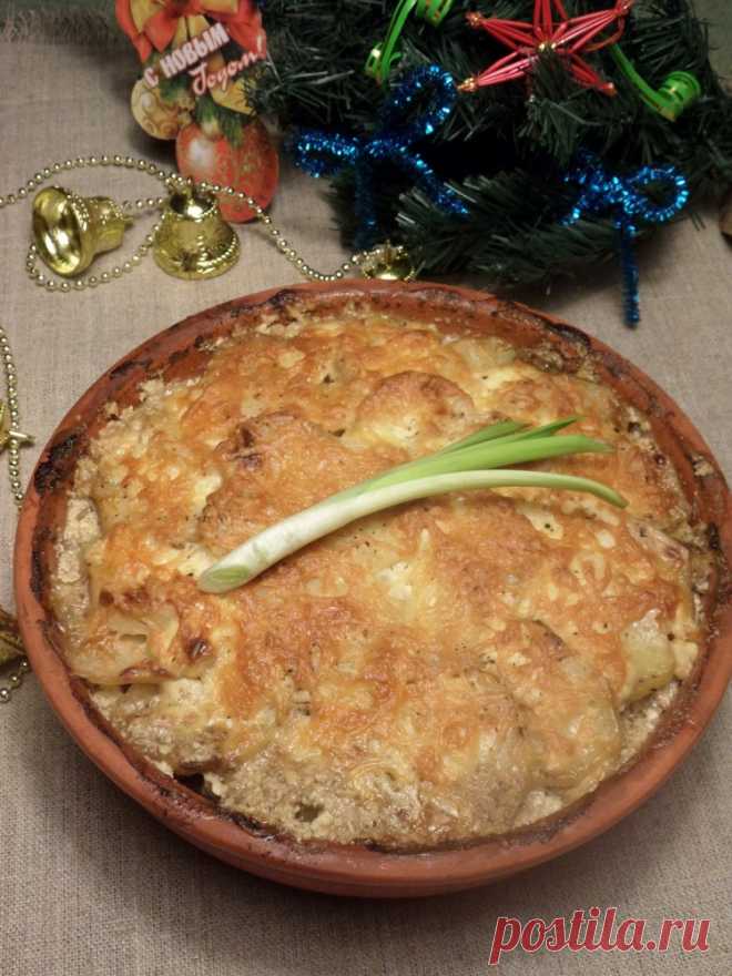 Запеченный картофель с печенью - Простые рецепты Овкусе.ру