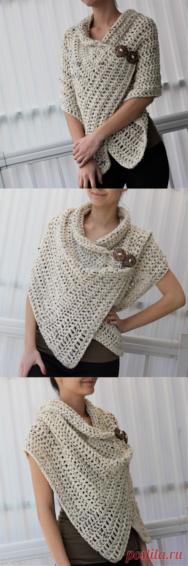 AZALI / WRAP – CROCHET PATTERN - The Easy Design