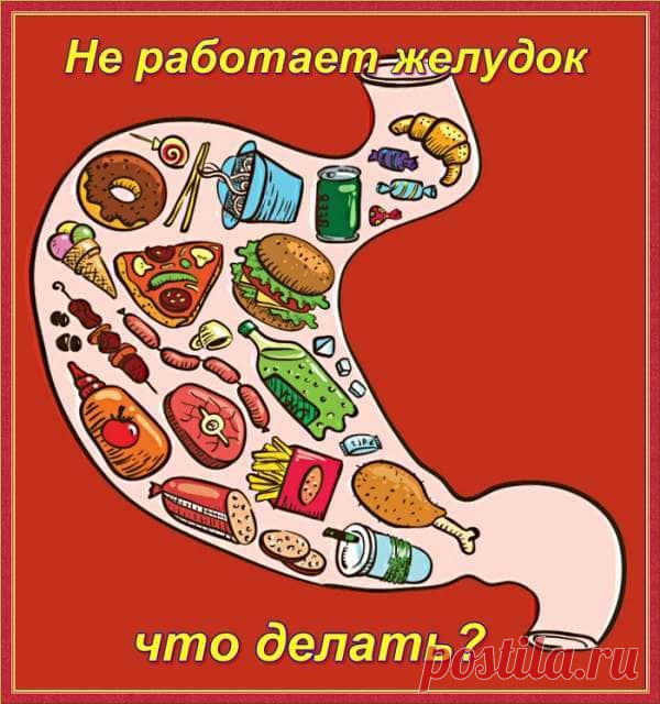 Не работает желудок что делать - лечение причины диагностика