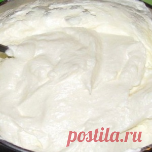 Простой творожный густой крем для торта…