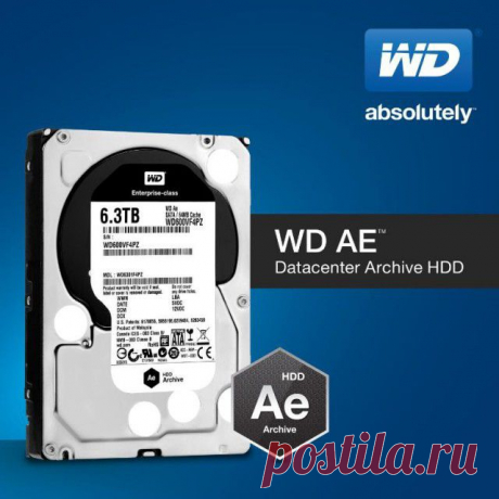Новости на www.EasyCOM.com.ua Накопитель WD Ae для хранения «холодных» данных и эксплуатации в современных дата-центрах