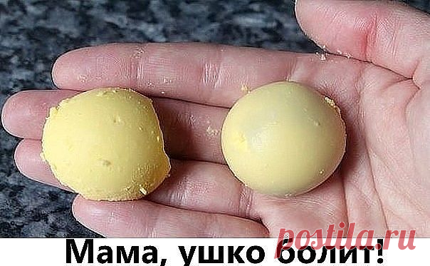 «Мама, ушко болит!»
Ситуация, знакомая многим родителям. Рецепт же крайне прост, дешев и эффективен.
Сварите вкрутую яйцо, затем тщательно отделите белок от желтка и положите желток в чистую простую (ни в коем случае не в искусственную и не в марлю) ткань и выжмите из него на блюдце несколько капелек. Эти капельки и закапываете в больное ушко. Боль проходит мгновенно и уже не возвращается. Главное условие — ткань, блюдце и пипетка должны быть стерильно чистыми, чтобы не за...