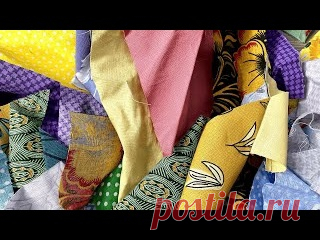 Бриллианты из мусора: простой и красивый способ способ шить из лоскутков DIY