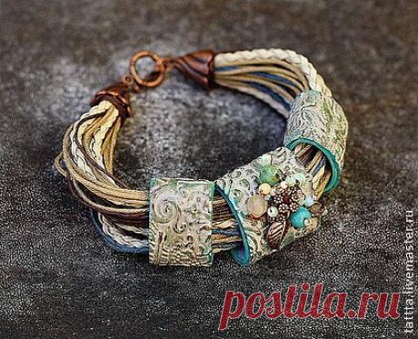 Браслеты ручной работы. Ярмарка Мастеров -... / Handmade / БРАСЛЕТЫ на руку / Pinme.ru / Helen Tolstikova