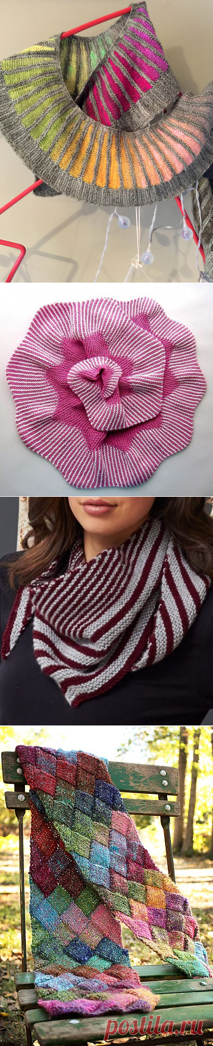 Colorful Scarf Knitting Patterns - In the Loop Knitting