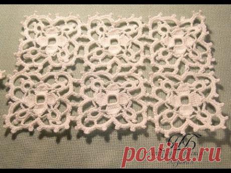 Ажурный квадратный мотив #11 МК.