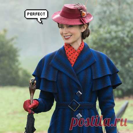 Тест: Что бы о тебе сказала Мэри Поппинс? - «Некоторые люди думают слишком много»