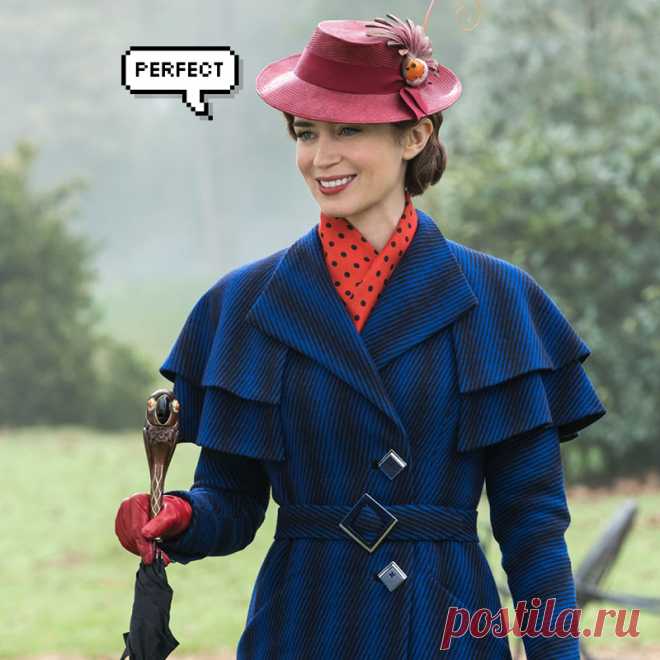 Тест: Что бы о тебе сказала Мэри Поппинс? - «Некоторые люди думают слишком много»