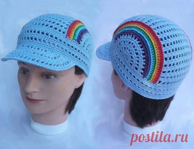 Кепка "Двойная радуга".